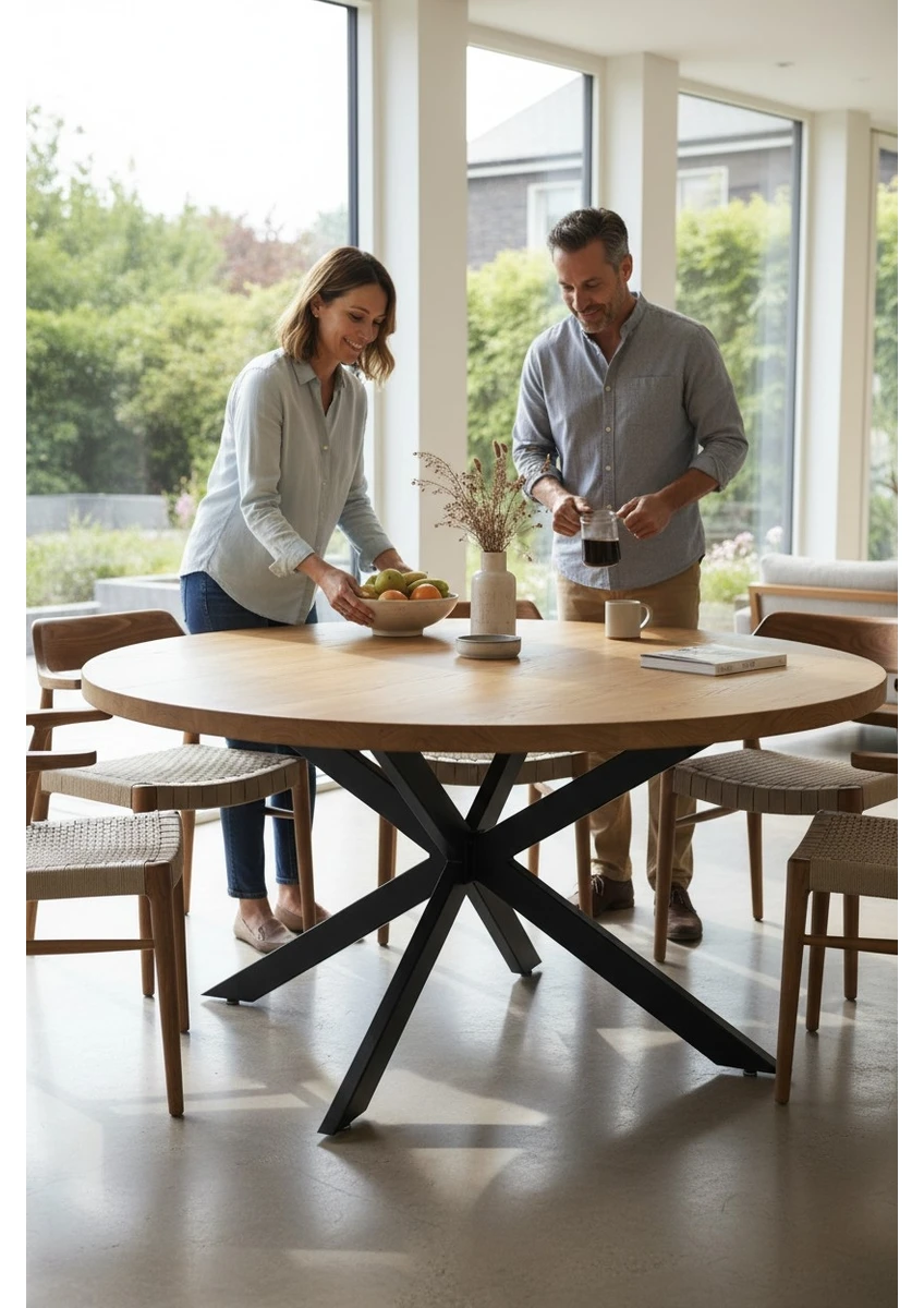 Metal Masa Yemek Masası Toplantı Masası Ayağı 150 x 78 x 71 cm Mobilya Ayağı